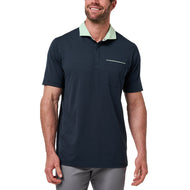 Travis Mathew Fairway To Heaven Golfshirt – Total Eclipse