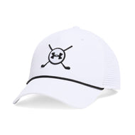 Under Armour Drive Mid Rope Golfkappe – Weiß
