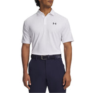 Under Armour 比洞赛 Polo 高尔夫衬衫 - 白色
