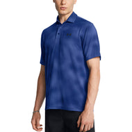 Under Armour Playoff 3.0 Gedrucktes Golf Polo -Shirt - Tech Blue/Schwarz