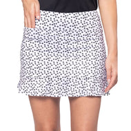 Golftini Women's Celebration Skort 17.5" Golf Skort - White Print