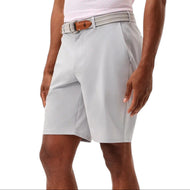 Johnnie-O Performance Golf Shorts Mulligan - Light Gray