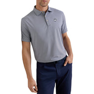 Peter Millar Solid Performance Langarm-Jersey-Golf-Poloshirt – Marineblau