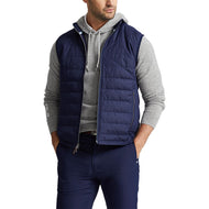 Rlx Ralph Lauren Cool Wool Full Reißverschluss Golfweste - raffinierte Marine
