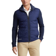 Rlx Ralph Lauren Full Reißverschluss Fine Gauge Terry Jacke - mittelalterliche blaue Heather