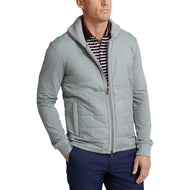 Rlx Ralph Lauren Full Reißverschluss Fine Gauge Terry Golfjacke - Peak Grey