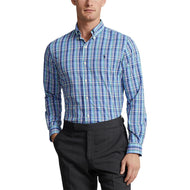 Polo Ralph Lauren Button Down Sportshirt - Blau/Pink Multi