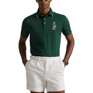 RLX Ralph Lauren Polo Bear Air Pique Golf-Poloshirt – Moss Agate