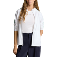 Rlx Ralph Lauren Frauen Power Stretch Vollzeigung Golfjacke - Keramik weiß