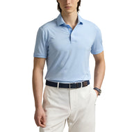 Rlx Ralph Lauren Leichtes Luftstrom -Jersey Golf Polo -Hemd - Büroblau