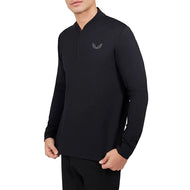 Castore Soft Shell Tech Mesh Golf 1/4 ZIP - Schwarz