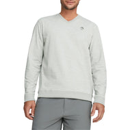 Puma AP CloudSpun V -Ausschnitt Golfpullover - High Rise Heather