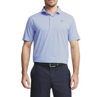 Puma ap Mattr -Traditionen Golf Polo -Hemd - Blauer Himmel/weißer Glühen