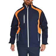 Sunderland Valberg wasserdichte Golfjacke - Marine/Lava/Weiß