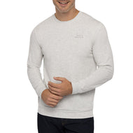 Travis Mathew Gulf City Crewneck - Heather Hellgrau