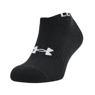 Under Armour Unisex Core Keine Show 3 -Pack -Socken - schwarz