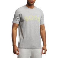 Boss -T -Shirt -Nickerchen - Licht/Pastellgrau