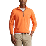 Polo Performance Ralph Lauren Fine Gauge Terry Half Zip - Klassiker Pfirsich