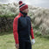 Galvin Green Dave Isolier 1/4 Reißverschluss mittelschicht - Marine/Rot