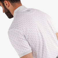 Galvin Green Maxwell Golfhemd - cool grau/weiß