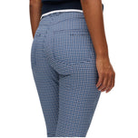 Rohnisch Damen Chie Comfort 32" Golfhose - Minicheck Skyway