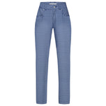 Rohnisch Damen Chie Comfort 32" Golfhose - Minicheck Skyway