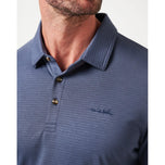 Travis Mathew The Zinna 2.0 Golfhemd - Stimmung Indigo/Vintage Indigo