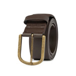 Travis Mathew Jinx 2.0 Leather Golf Belt - Dark Brown