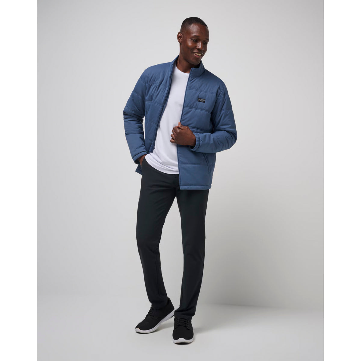 Travis Mathew Palisades Puffer Golfjacke - Marine