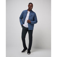 Travis Mathew Palisades Puffer Golfjacke - Marine