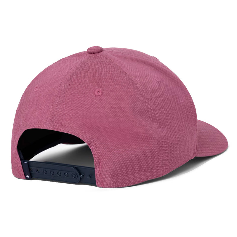 Travis Mathew No Schedule Snapback Cap - Rose Wine