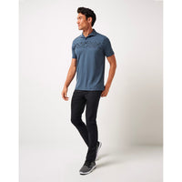 Travismathew All Day Access Polo Golf Shirt - Stimmung Indigo / Vintage Indigo