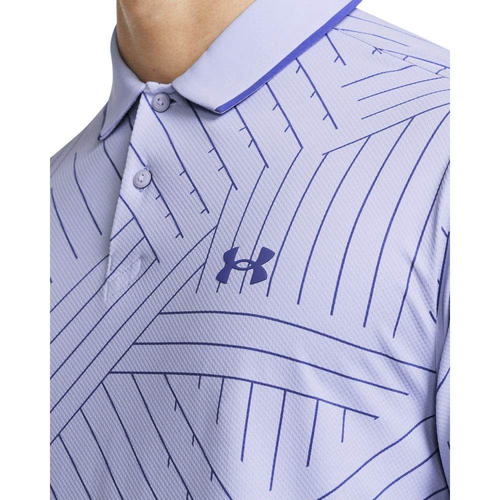 Under Armour Iso -Chill Edge Golf Polo -Hemd - Celeste / Starlight