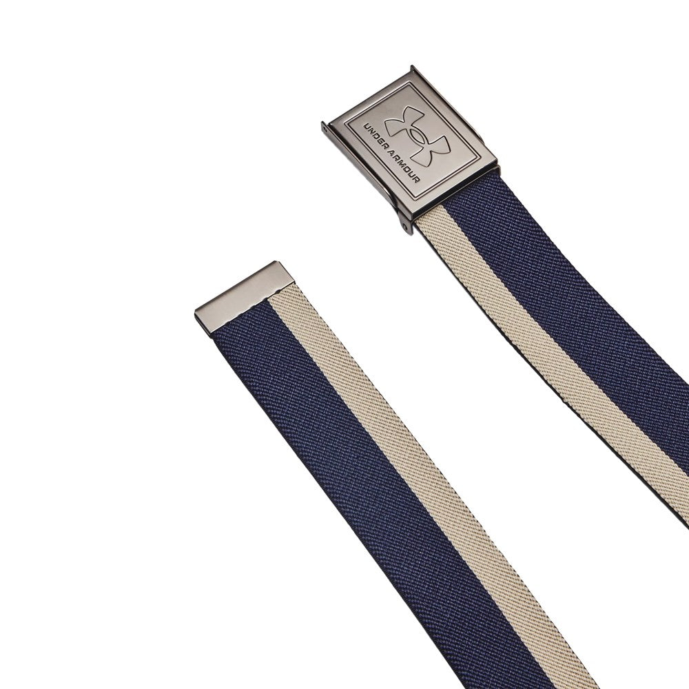 Under Armour Stretch -Gurtgolfgürtel - Mitternachtsmarine / Khaki -Basis