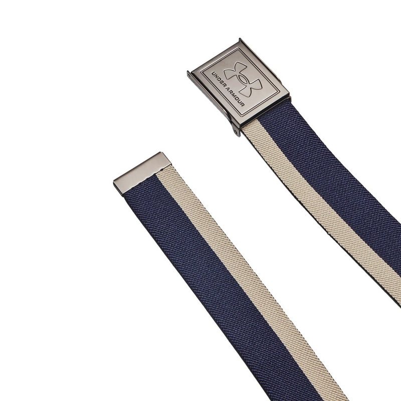 Under Armour Stretch -Gurtgolfgürtel - Mitternachtsmarine / Khaki -Basis