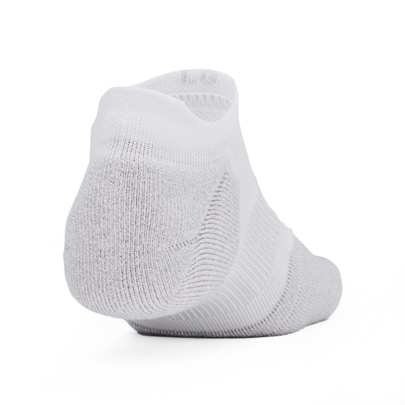Under Armor Elevated Performance No Show 2PK Golfsocken - Weiß/Castlerock