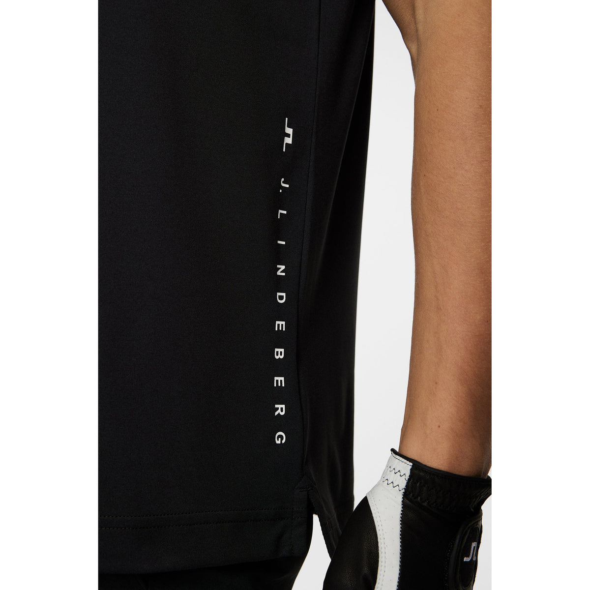J.Lindeberg Lionel Polo Golf Shirt - Black