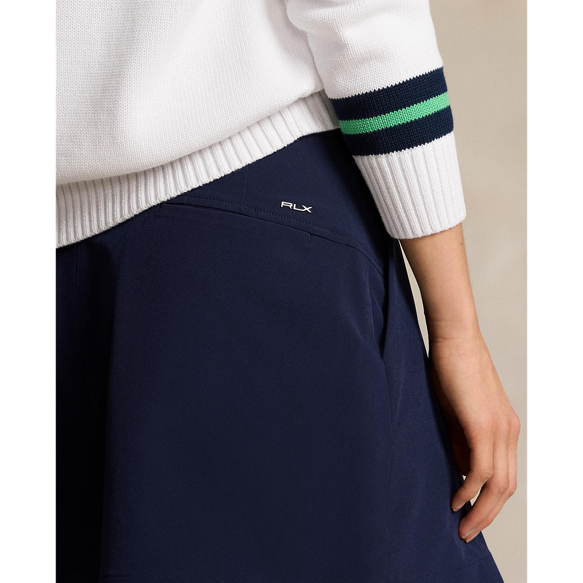 RLX Ralph Lauren Frauen Performance Plissee Golfshorts - Refined Navy