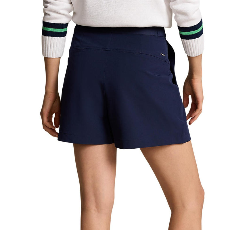 RLX Ralph Lauren Frauen Performance Plissee Golfshorts - Refined Navy