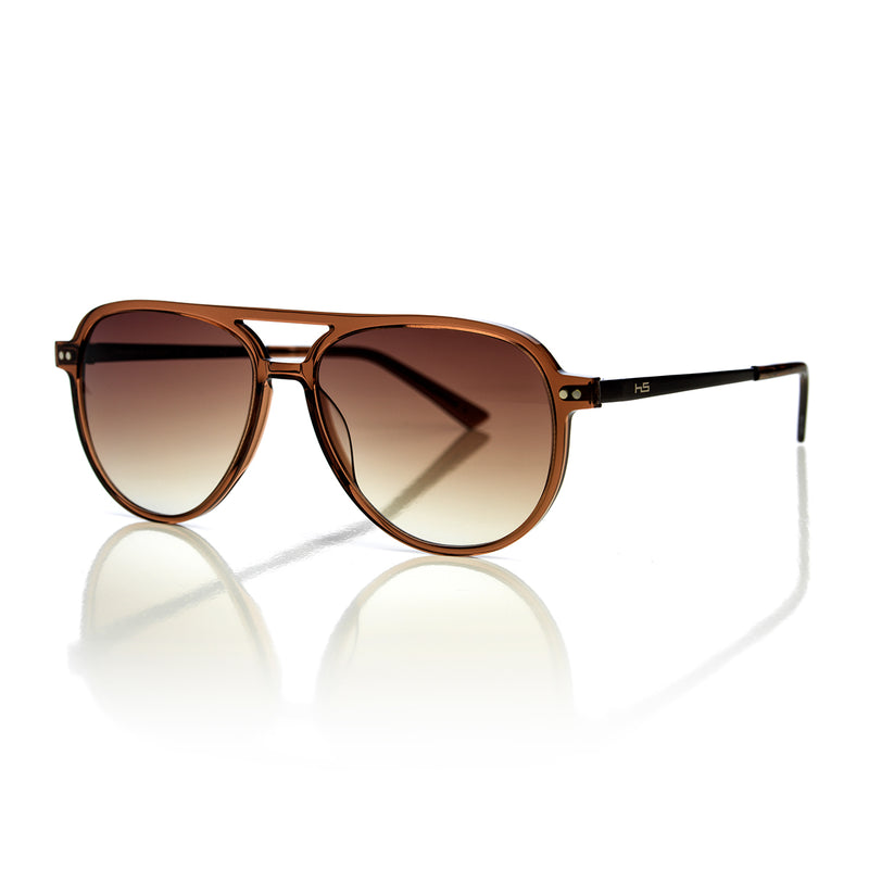 HS Eyewear Billie - glänzender brauner transparent