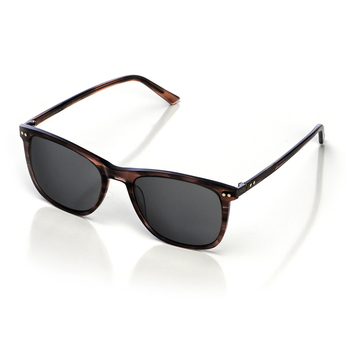 HS Eyewear Daylight 3.0 - glänzendes braunes graues Horn