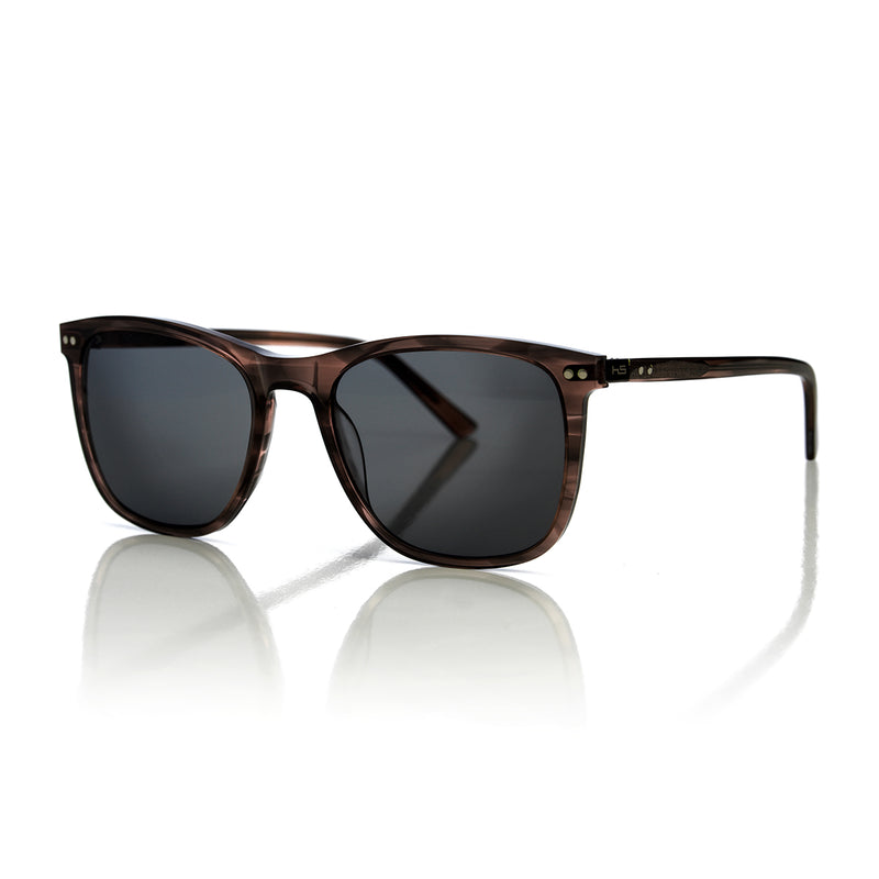 HS Eyewear Daylight 3.0 - glänzendes braunes graues Horn