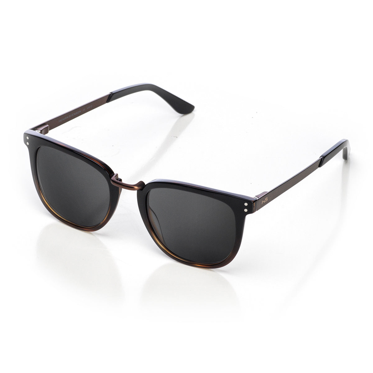 HS Eyewear Scandinavian 3.0 - glänzender schwarzer Demi -Gradienten