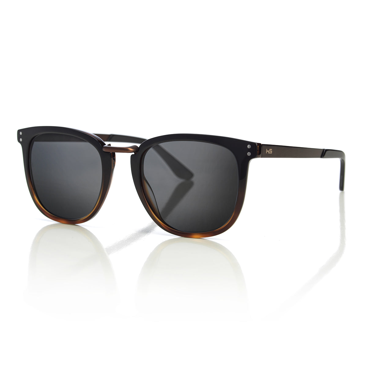 HS Eyewear Scandinavian 3.0 - glänzender schwarzer Demi -Gradienten