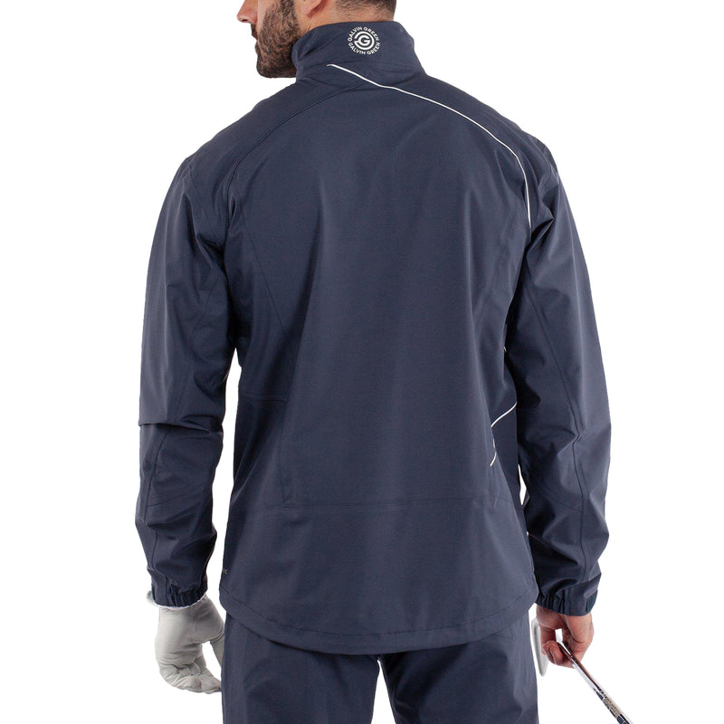 Galvin Green Ames wasserdichte Golfjacke - Marine/Weiß