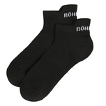 Rohnisch Damen 2er-Pack funktionelle Sportsocken – Schwarz