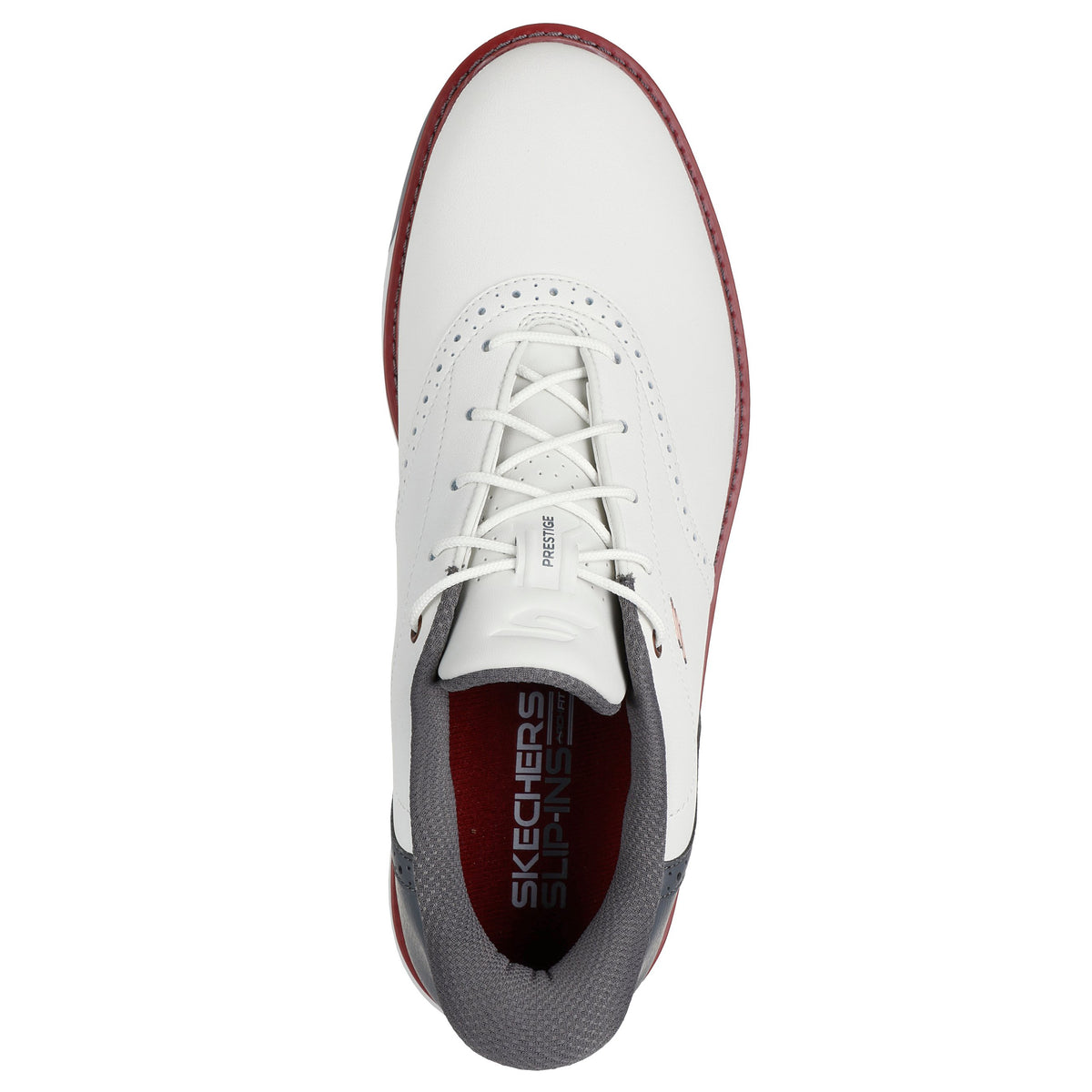 Skechers Go Golf Prestige Stickeless Golfschuhe - natürlich/grau