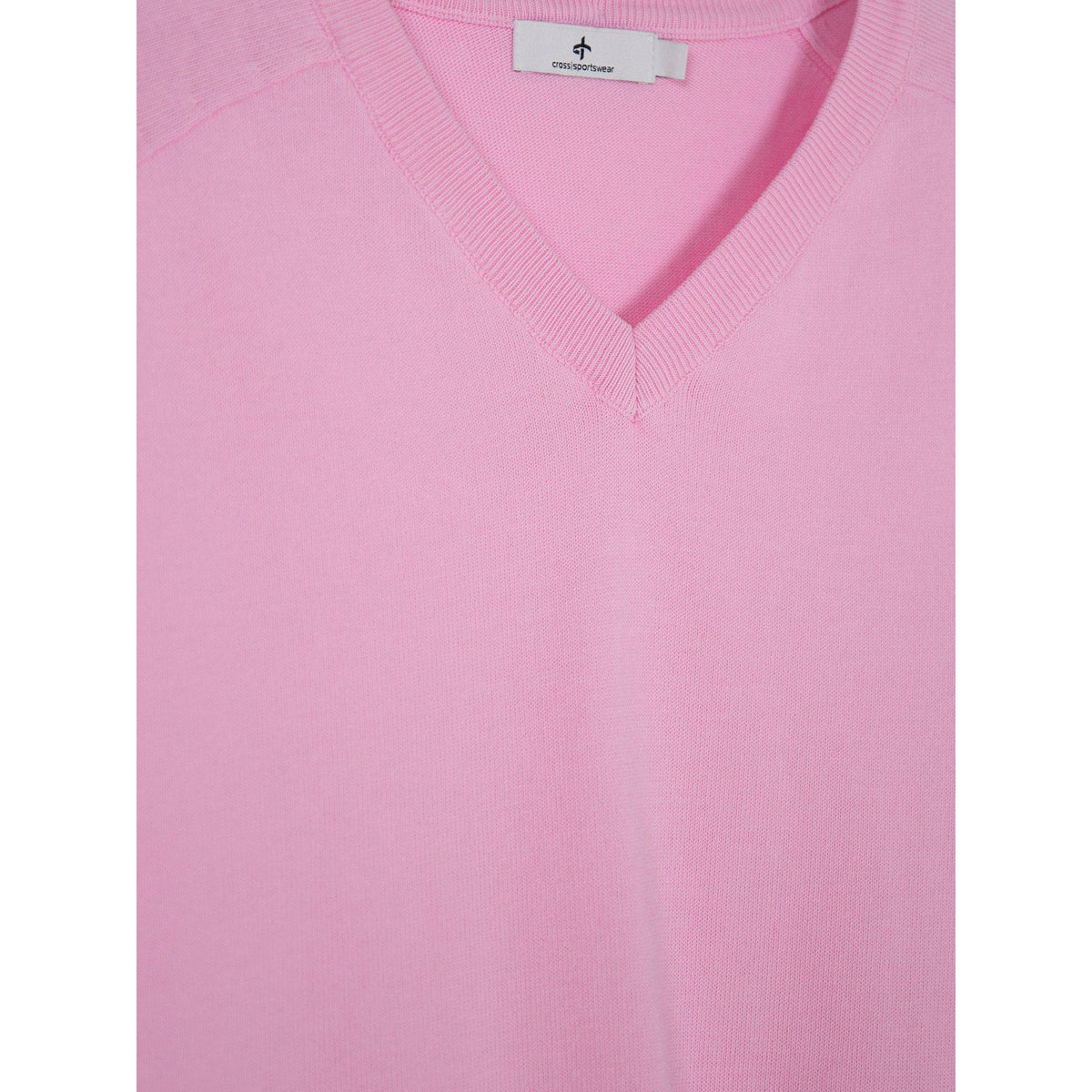 Cross Women's Gina V -Neck Golf -Strick - Lilac Beutel