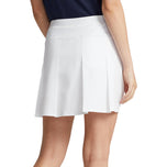 Rlx Ralph Lauren Frauen plissierte Aim Skort - rein weiß