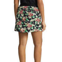RLX Ralph Lauren Frauen gedrucktes AIM SKORT 17 " - Island Bambusblumen